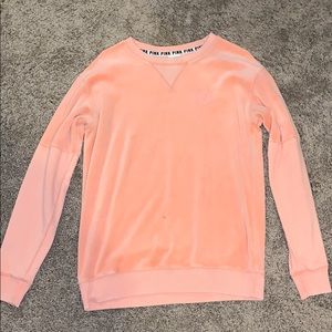 coral pullover
